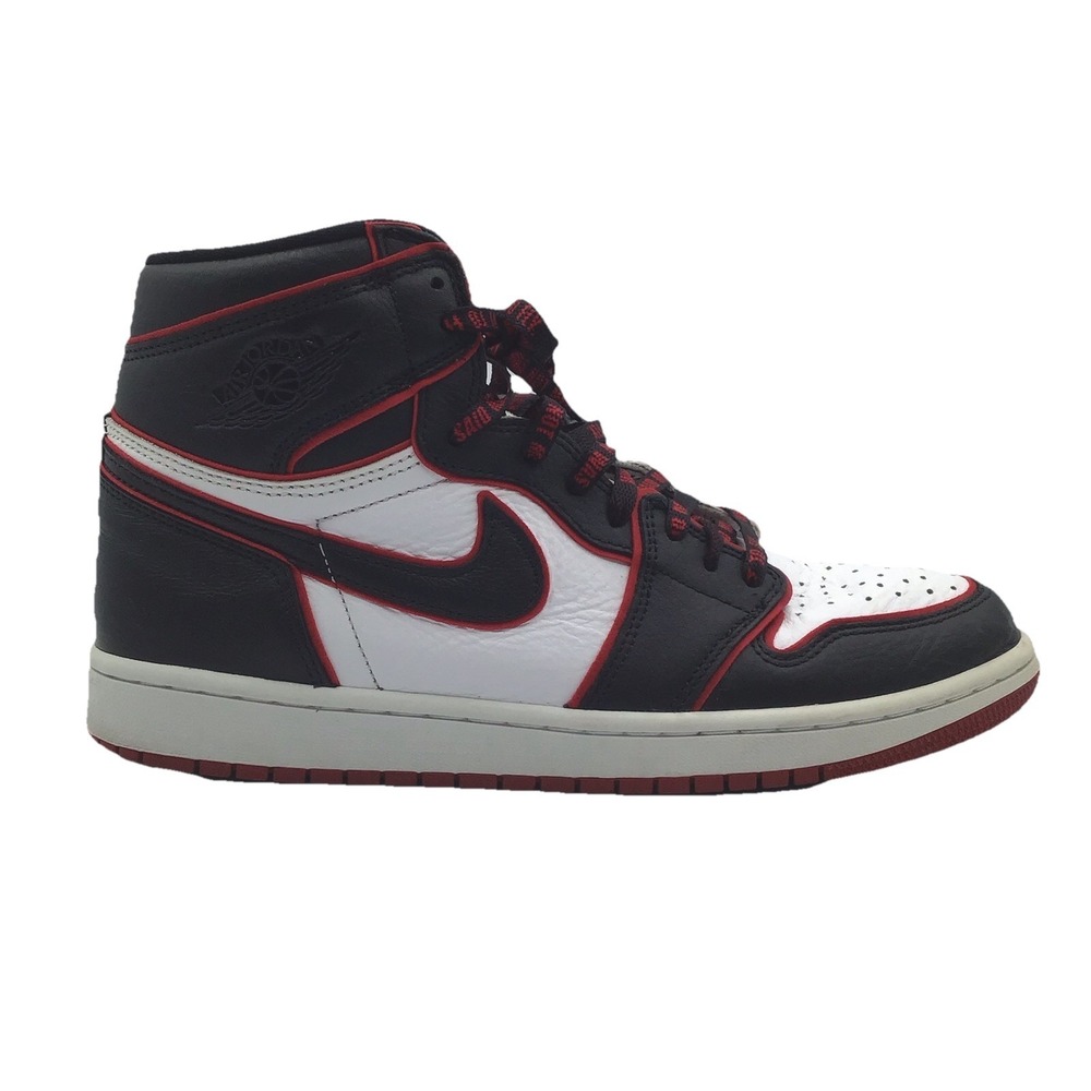 Nike Air Jordan 1 Retro High OG Bloodline 555088-062 Men's Size 10 Extra Laces